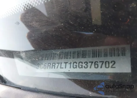 2016 Ram 1500 Big Horn from USA, damaged, VIN 3C6RR7LT1GG376702